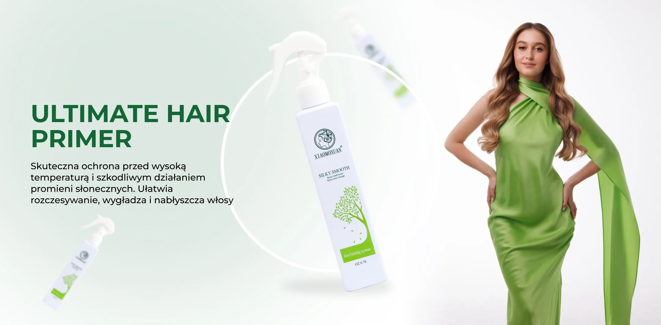 kosmetyki do włosów nieusuwalna odżywka w sprayu Xiaomoxuan 200 ml kup ochrona termiczna do włosów oficjalny dystrybutor oryginał kosmetyki do włosów